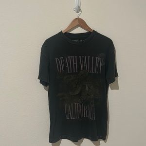 Abercrombie and Fitch graphic tee size medium dark gray, soft and relaxed fit